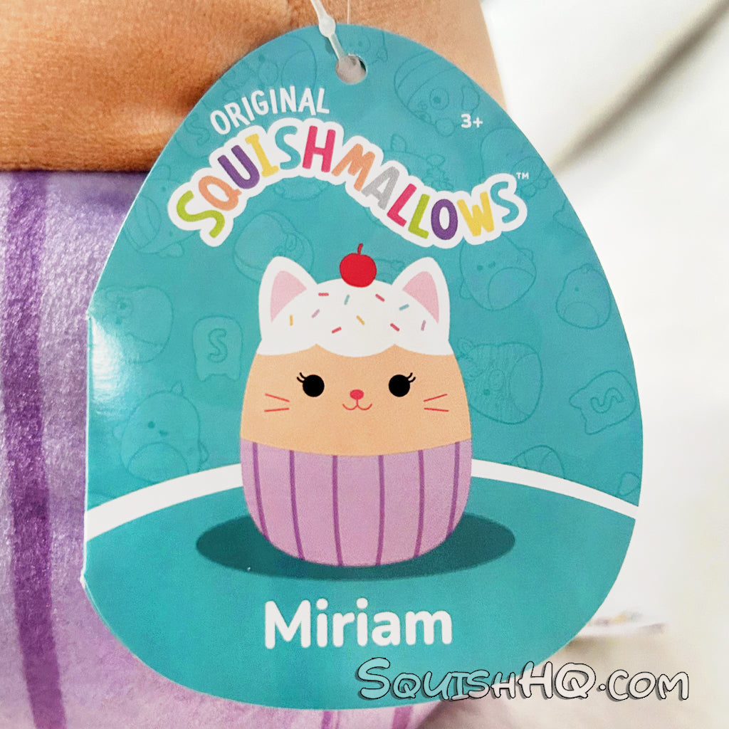 Squishmallows 8" Miriam the Cupcake Cat