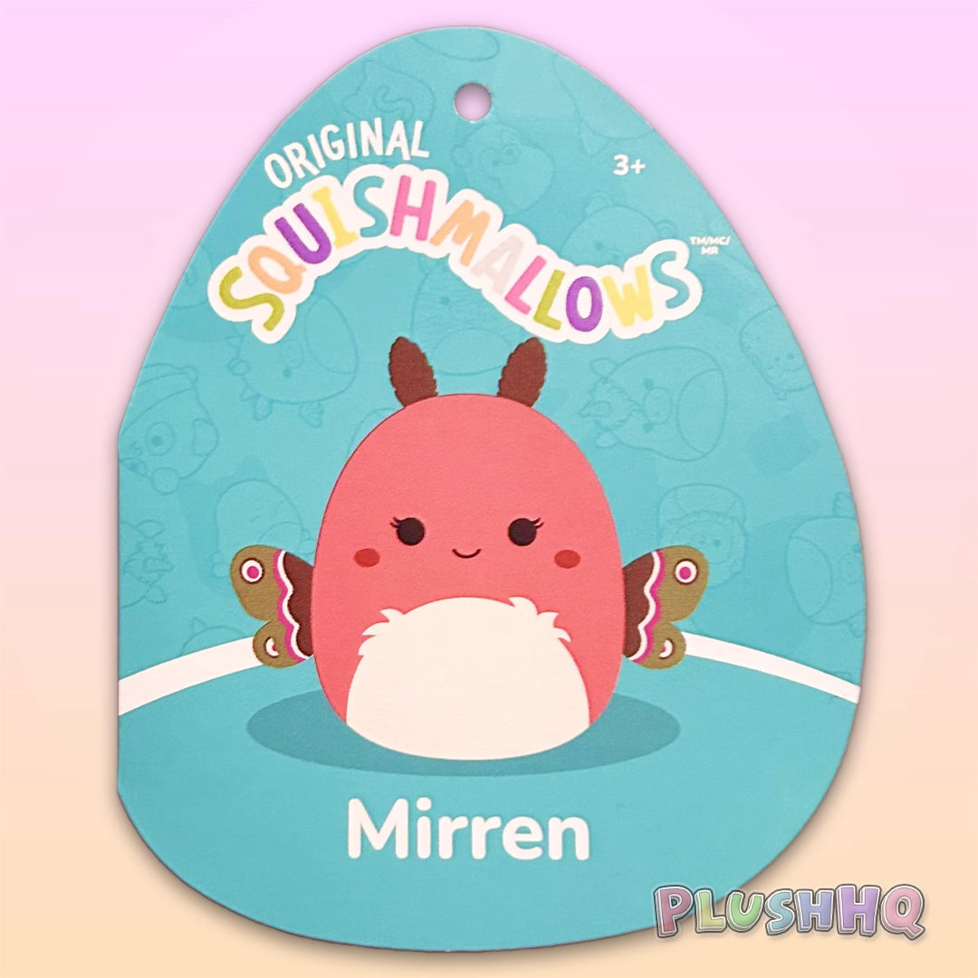 Squishmallows 16-Inch Mirren the Moth