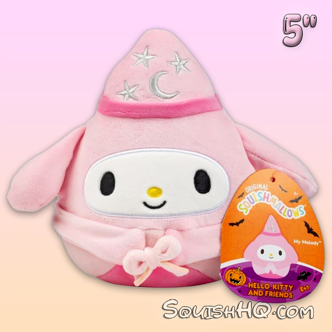 Squishmallows 5-Inch Sanrio My Melody Wizard