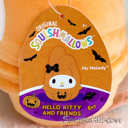 Squishmallows 8-Inch Sanrio My Melody Jack-O-Lantern