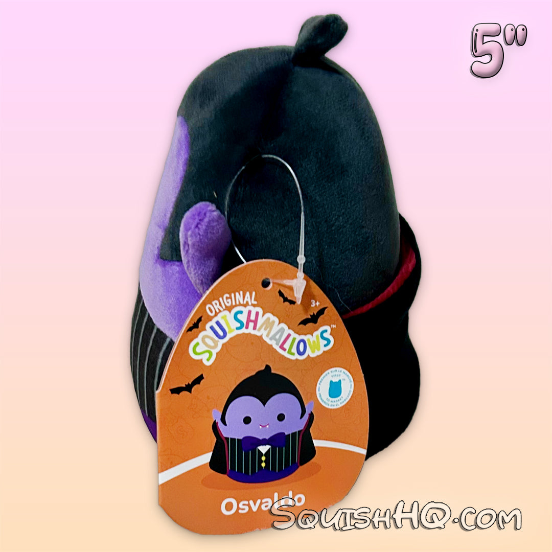 Squishmallows 5-Inch Osvaldo the Vampire