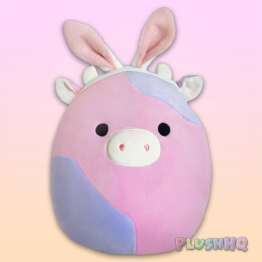 Squishmallows 4,5", 12", 16" Hasenohren Patty die Kuh