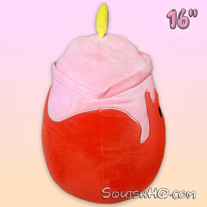 Squishmallows 16-Inch Platt the Peppermint Candle