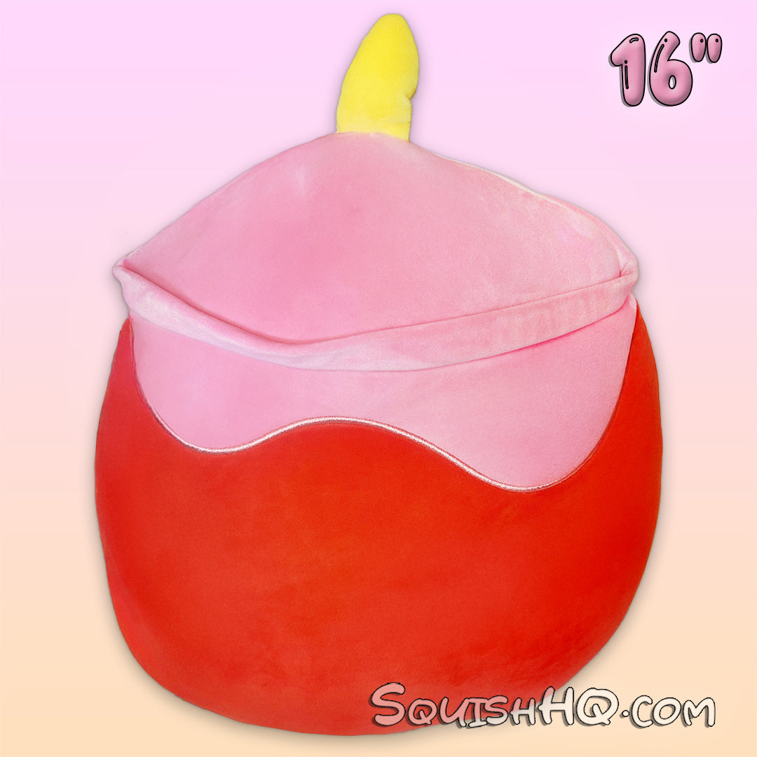 Squishmallows 16-Inch Platt the Peppermint Candle