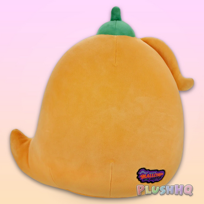 Squishmallows 8-Inch Select Series Otto the Pumpkin Grim Reaper