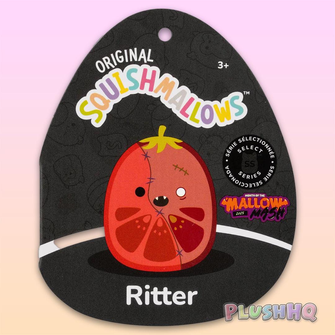 Squishmallows 8-Inch Select Series Ritter the Zombie Tomato