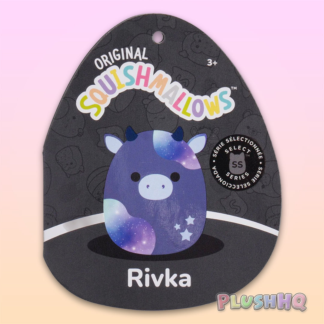 Squishmallows 8-Inch Select Series Rivka the Celestial Cow