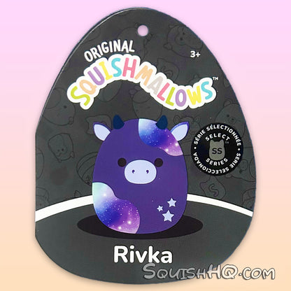 Squishmallows 8-Inch Select Series: Rivka the Celestial Cow