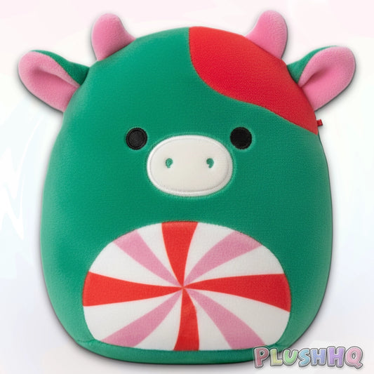 Squishmallows 4.5-Inch Ruben the Peppermint Cow