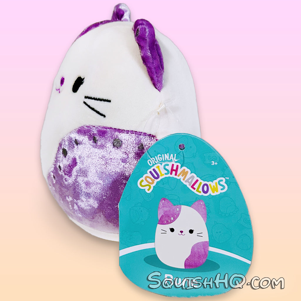 Squishmallows Velvet Squad - 5" Rune the Calico Cat