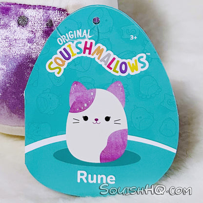 Squishmallows Velvet Squad - 5" Rune the Calico Cat