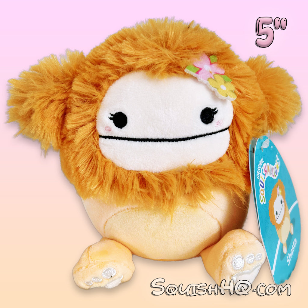 Squishmallows 5" Shasta the Peach Bigfoot