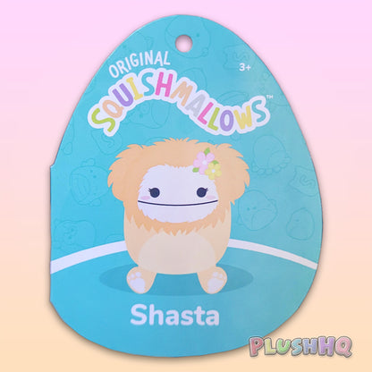 Squishmallows 3.5-Inch Clip Shasta the Peach Bigfoot