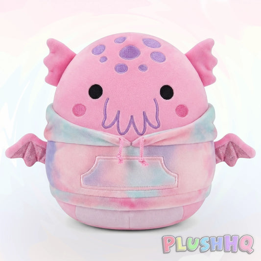 Squishmallows 8-Inch Shea the Cthulhu Tie-Dye Hoodie