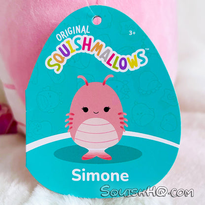 Squishmallows 7,5" Simone die Garnele