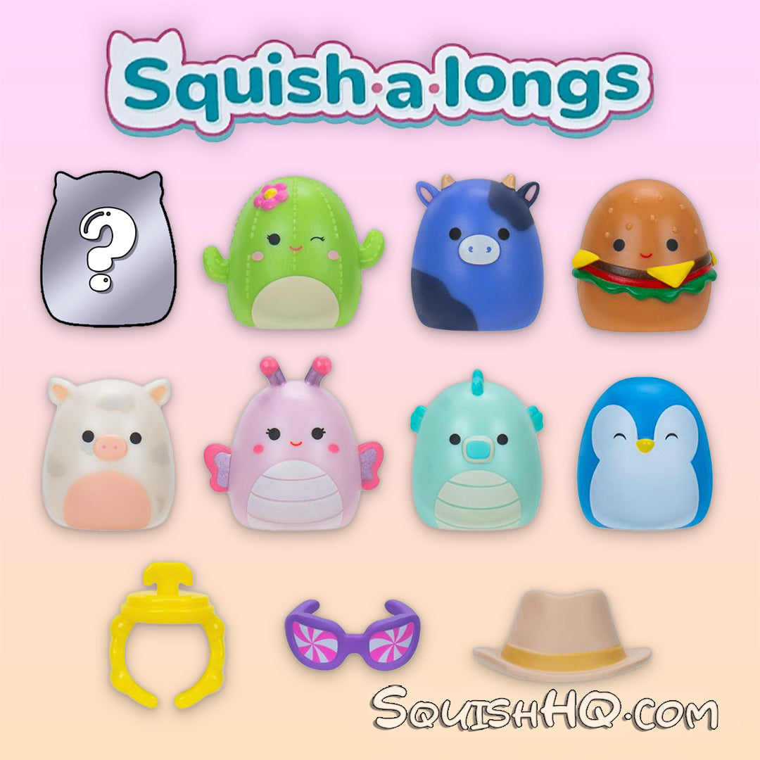 Squishmallows Squish-a-longs Series 1 Style 1 (8-Pack)