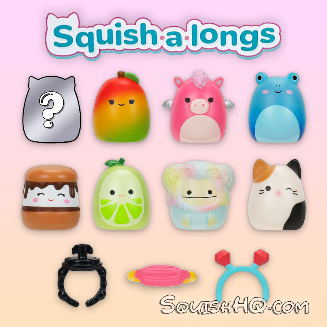 Squishmallows Squish-a-longs Series 1 Style 2 (8-Pack)