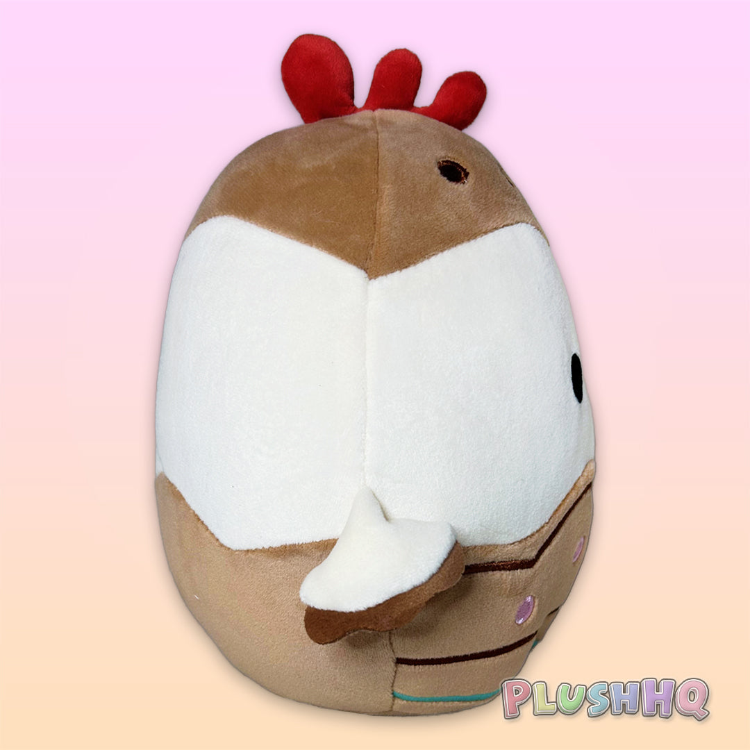 Squishmallows 8-Inch Todd the Chicken in Chocolate Egg