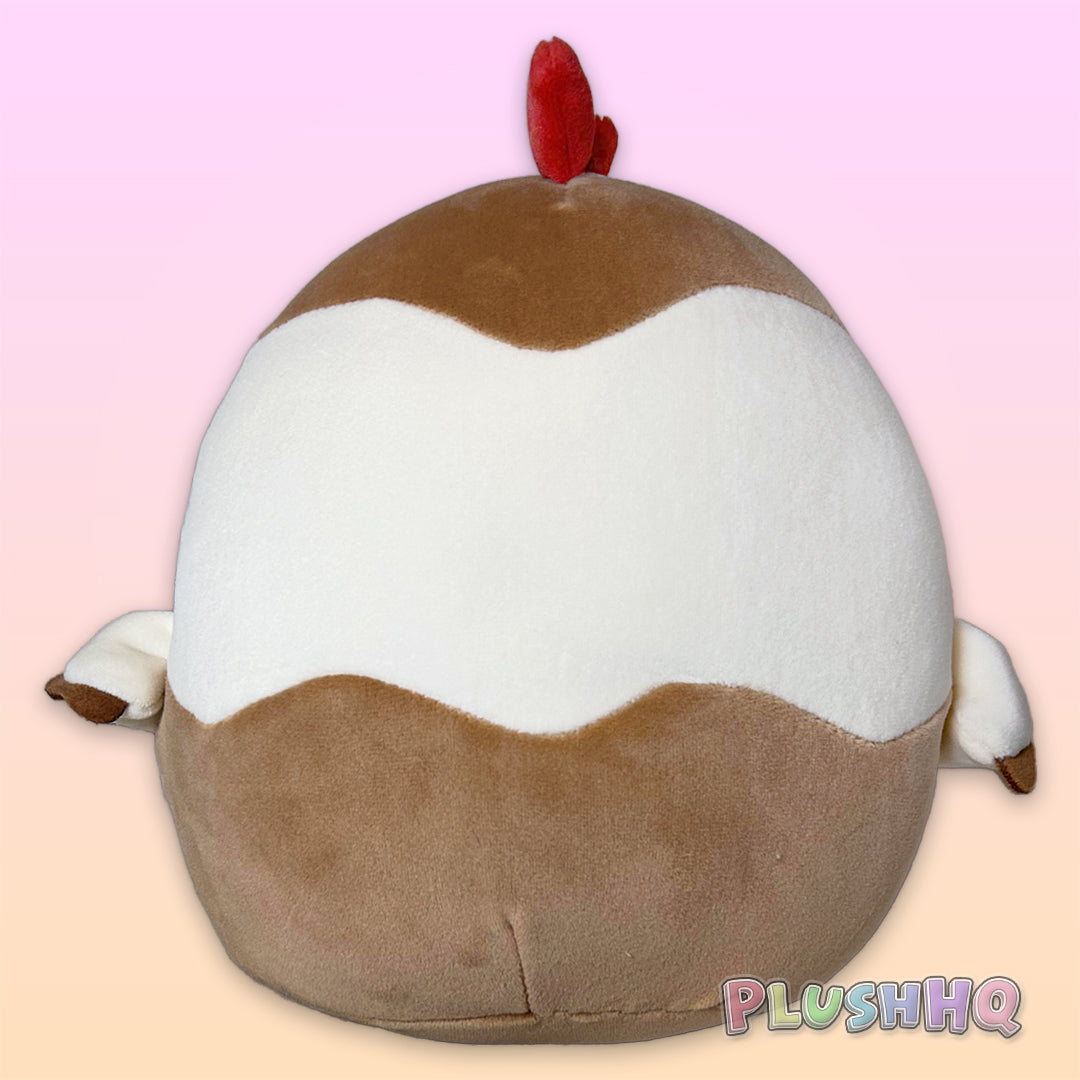 Squishmallows 8-Inch Todd the Chicken in Chocolate Egg