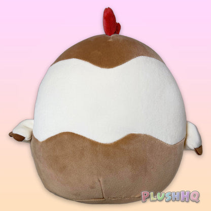 Squishmallows 8-Inch Todd the Chicken in Chocolate Egg