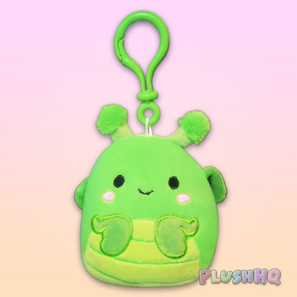 Squishmallows 3.5-Inch Clip Trenton the Praying Mantis