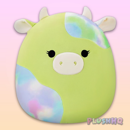 Squishmallows 12-Inch Truce the Chartreuse Cow