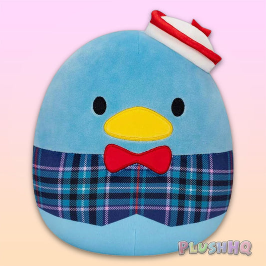 Squishmallows 6,5" Sanrio Tuxedosam Plaid Bleu