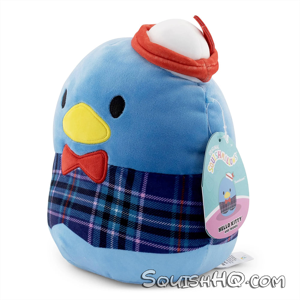 Squishmallows 6.5" Sanrio Tuxedosam Blue Plaid