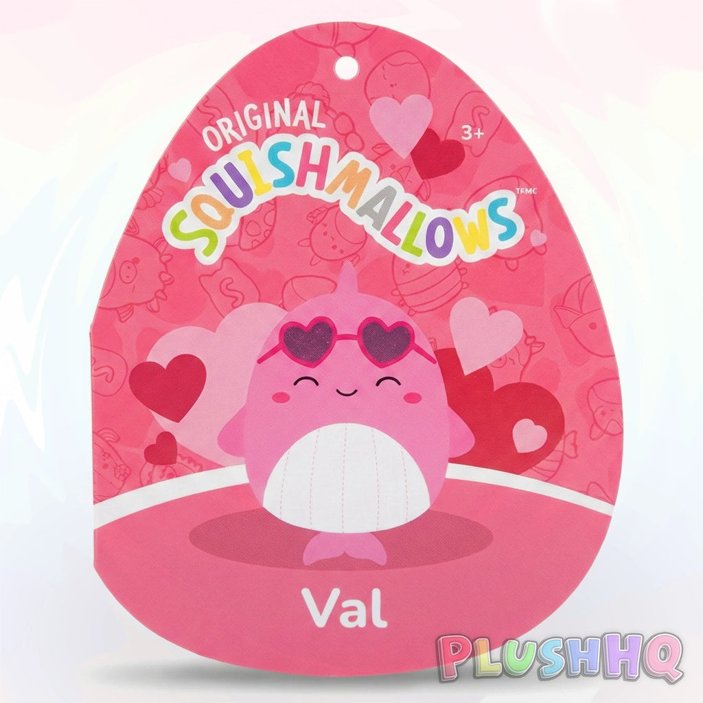 Squishmallows 14-Inch Val the Whale