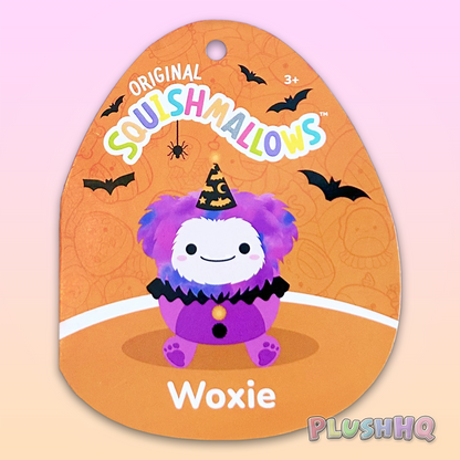 Squishmallows 5-Inch Woxie the Bigfoot Clown Halloween