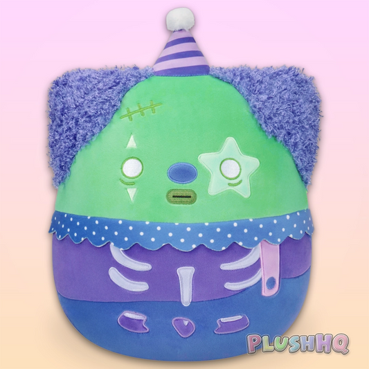 Squishmallows 12-Inch Select Series X. Axis the Zombie Clown